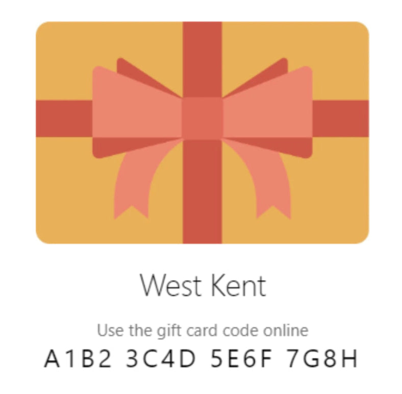 West Kent Gift Card - West Kent