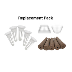 This complete pack of hydroponic consumables for indoor herb garden kits will fit not only the West Kent machine but also those from competitors such as Aerogarden, Idoo and others.