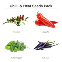 Chilli & Heat Seeds Pack