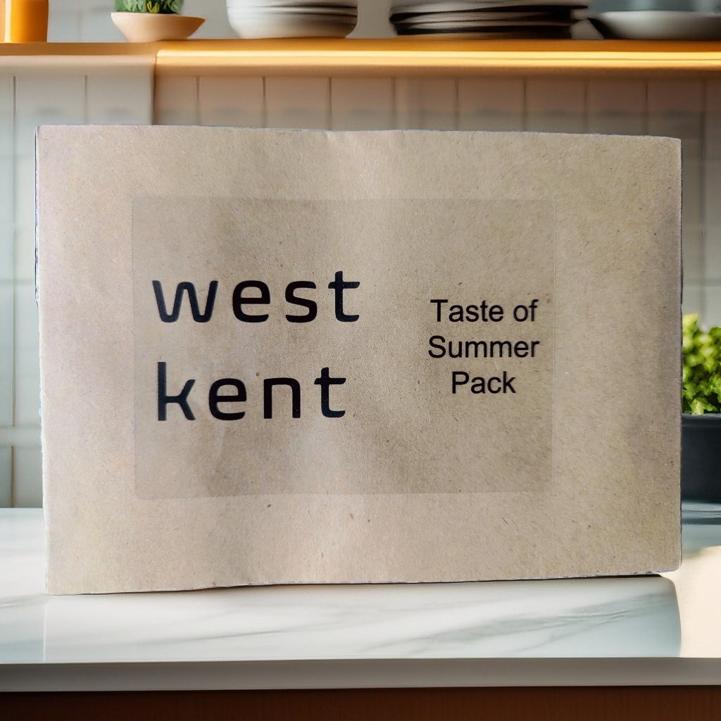 Taste of Summer Seeds Pack including Catalogna Lettuce, Golden Frills Lettuce, Lemon Basil, Dill, and Peppermint for Smart Gardens