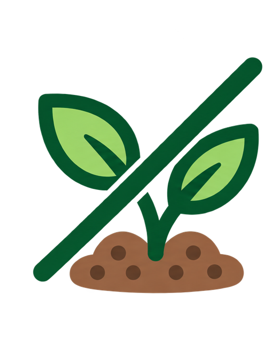 No soil